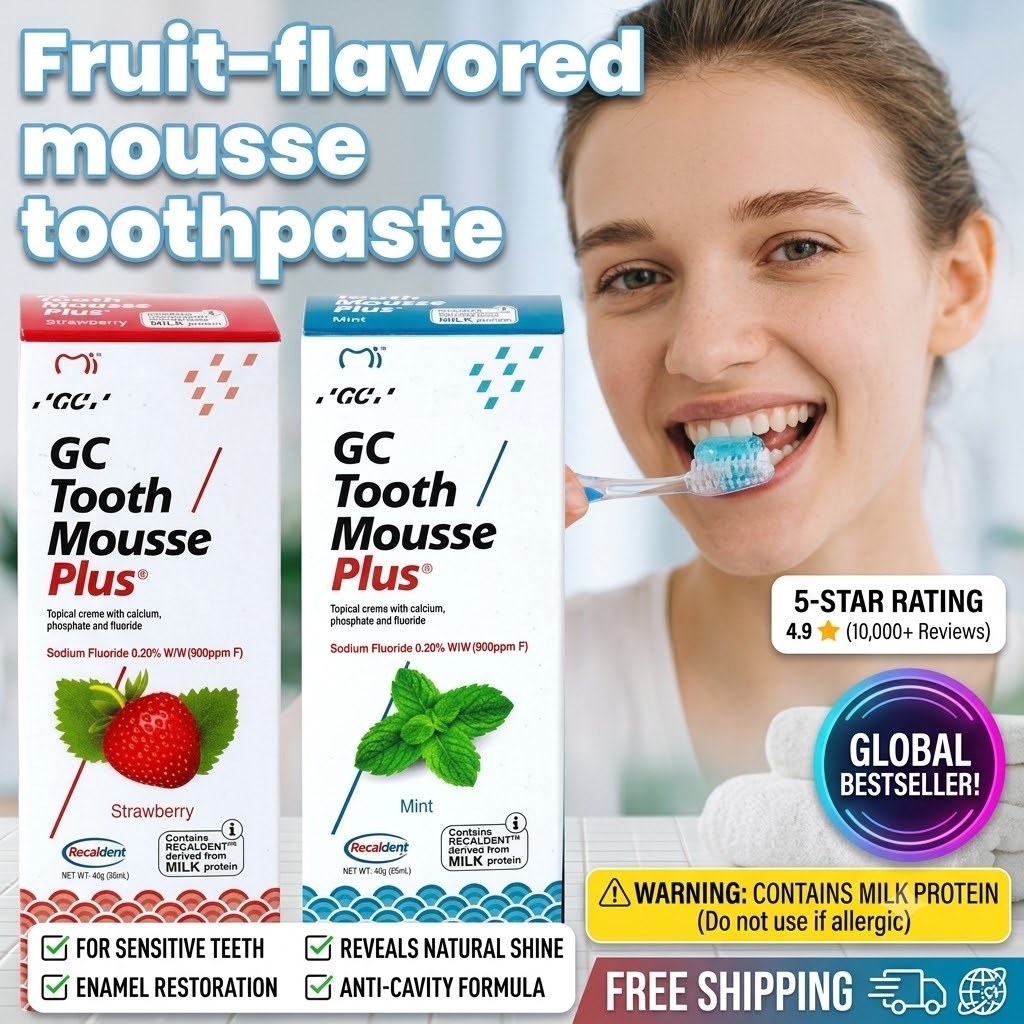 Remineralizing Toothpaste - 50g GC 과일향 무스 치약 충치