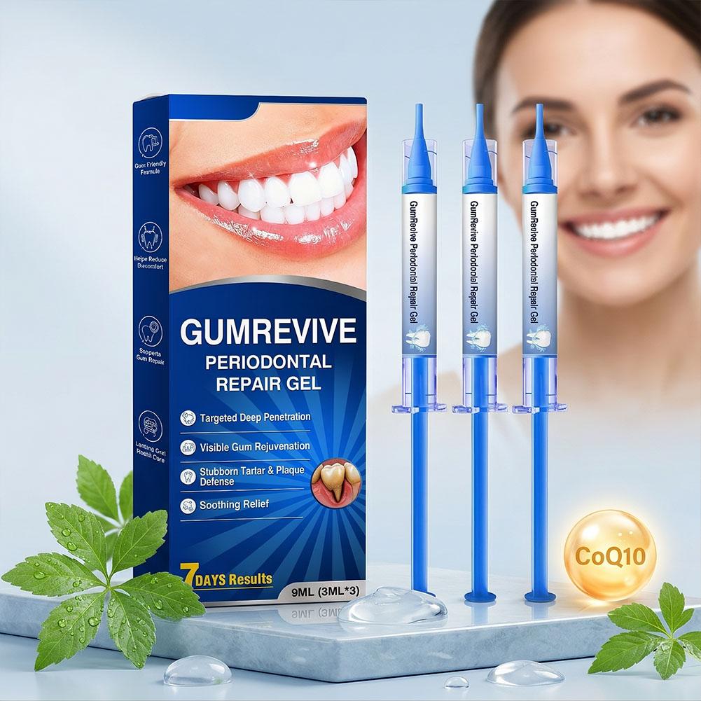 Teeth Whitening Gum - 3개입 치아 미백용 하이드록시아파타이트 젤, 치석