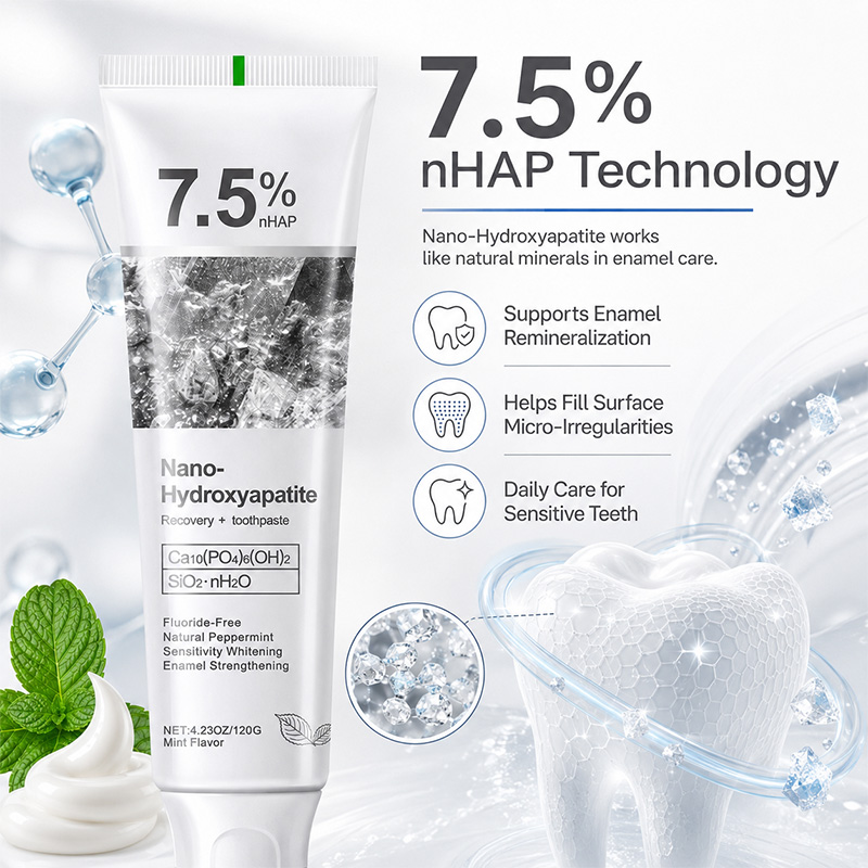 Remineralizing Toothpaste - 5/6개입 7.5% nHAP 나노 하이드록시아파타이트 치약