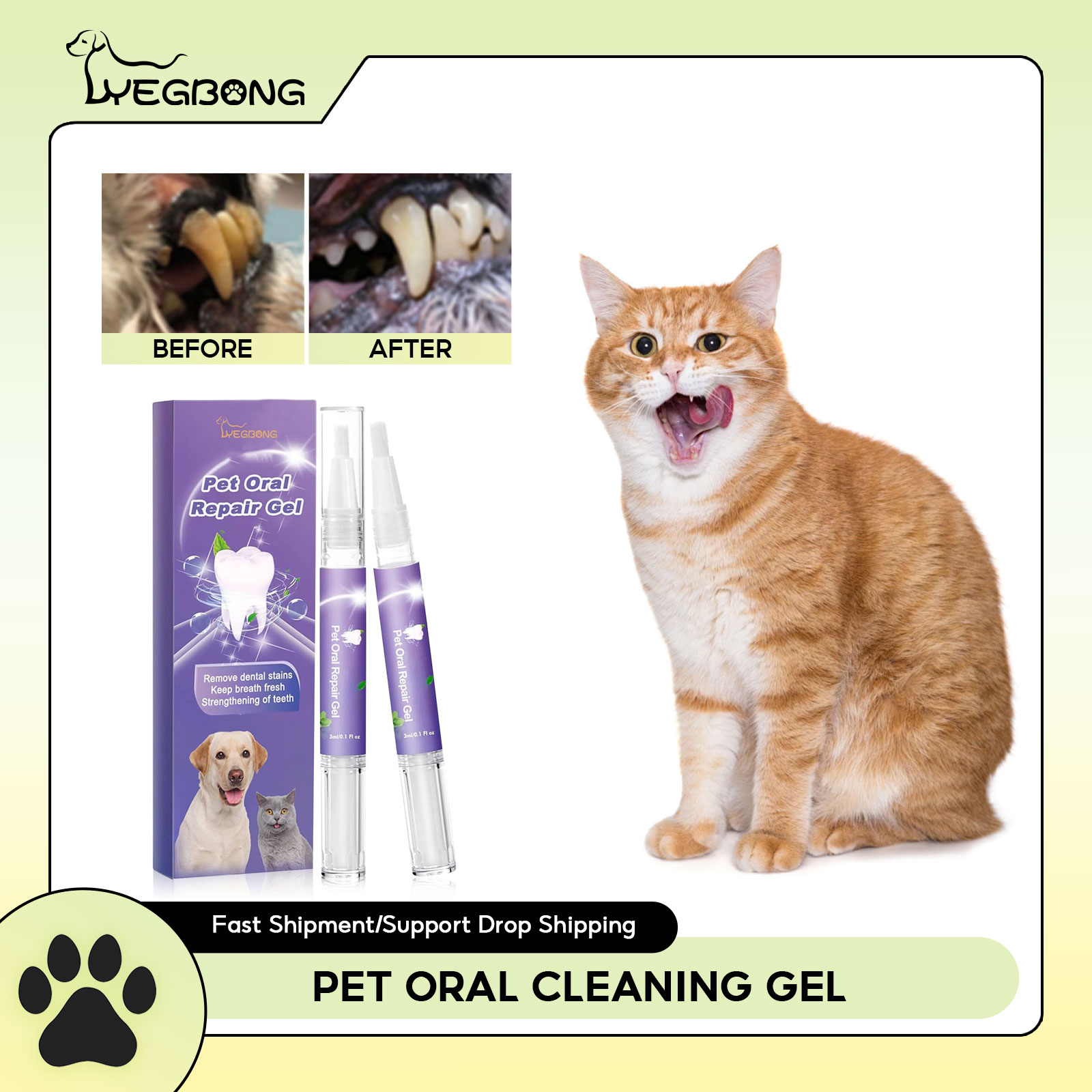 Teeth Whitening Near Me - 애완 동물 구강 수리 젤 강아지