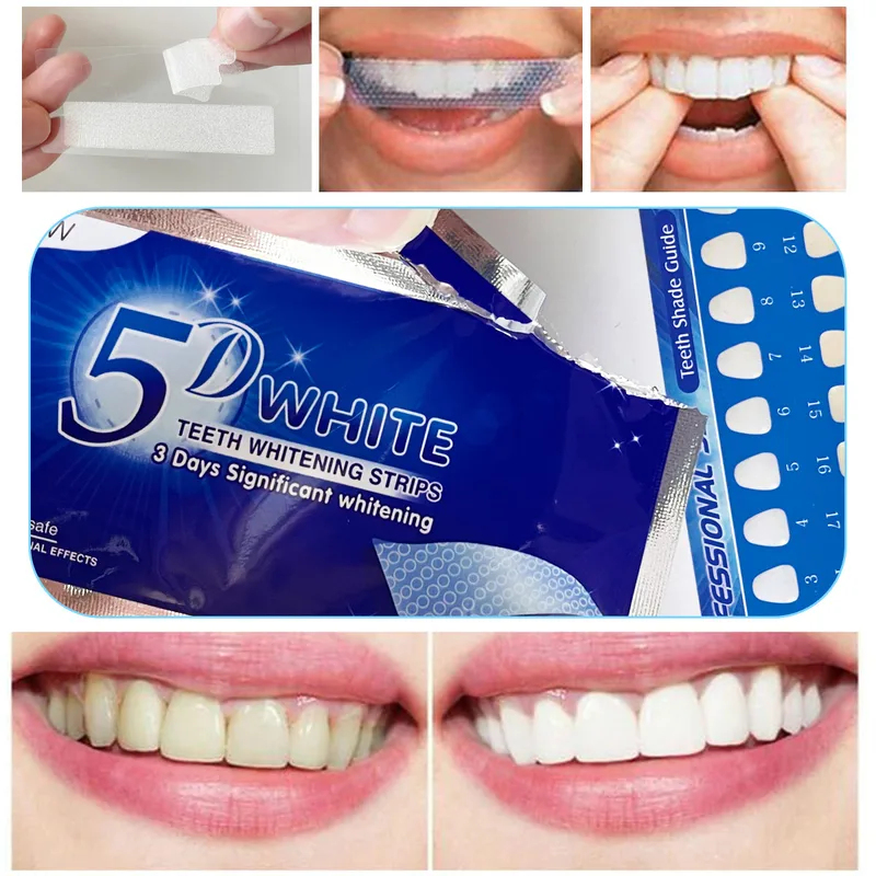 Teeth Whitening Near Me - 1-12pcs 5D 화이트닝 치아 스티커 화이트