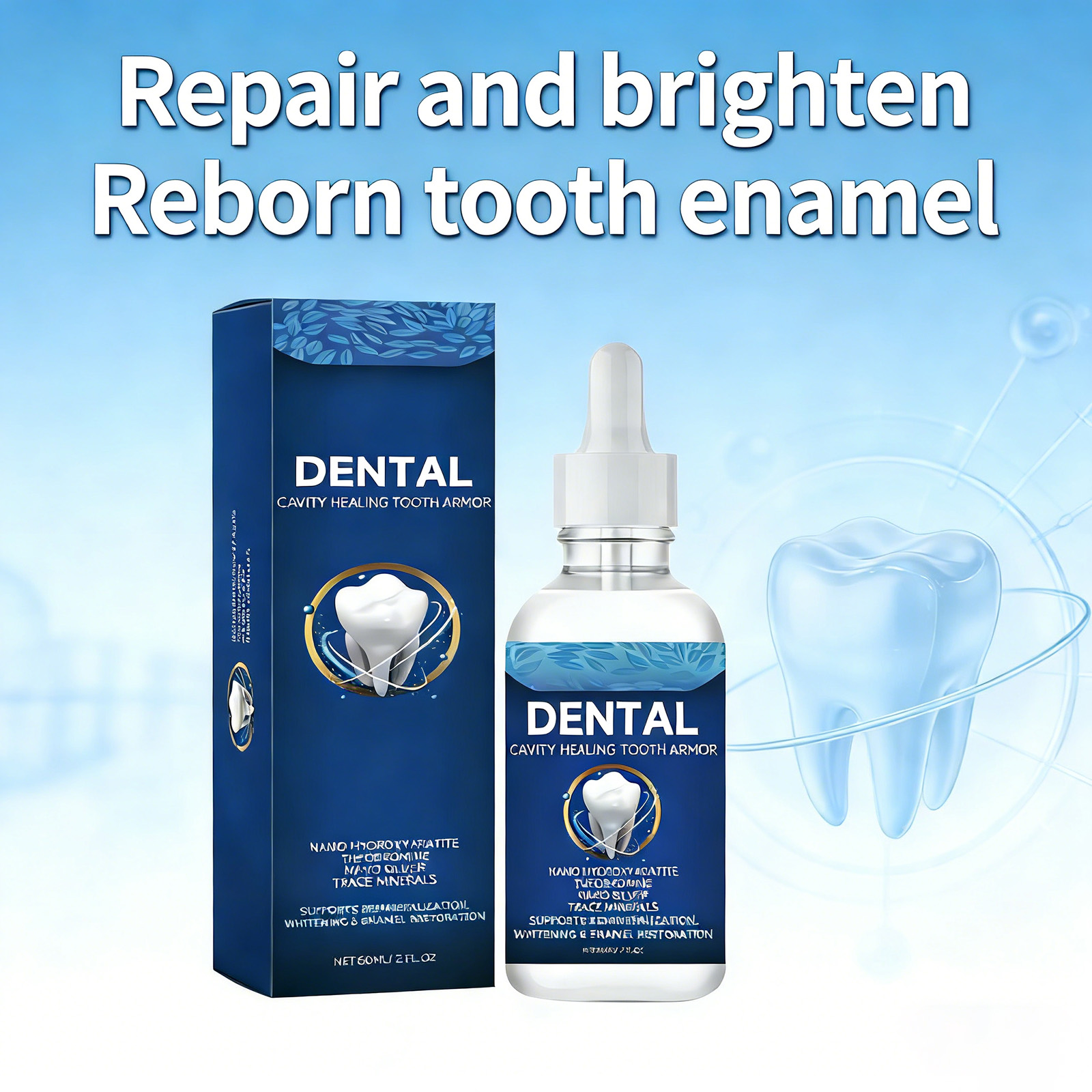 Remineralizing Toothpaste - 60ml 나노 하이드록시아파타이트 치아 보호액 에나멜