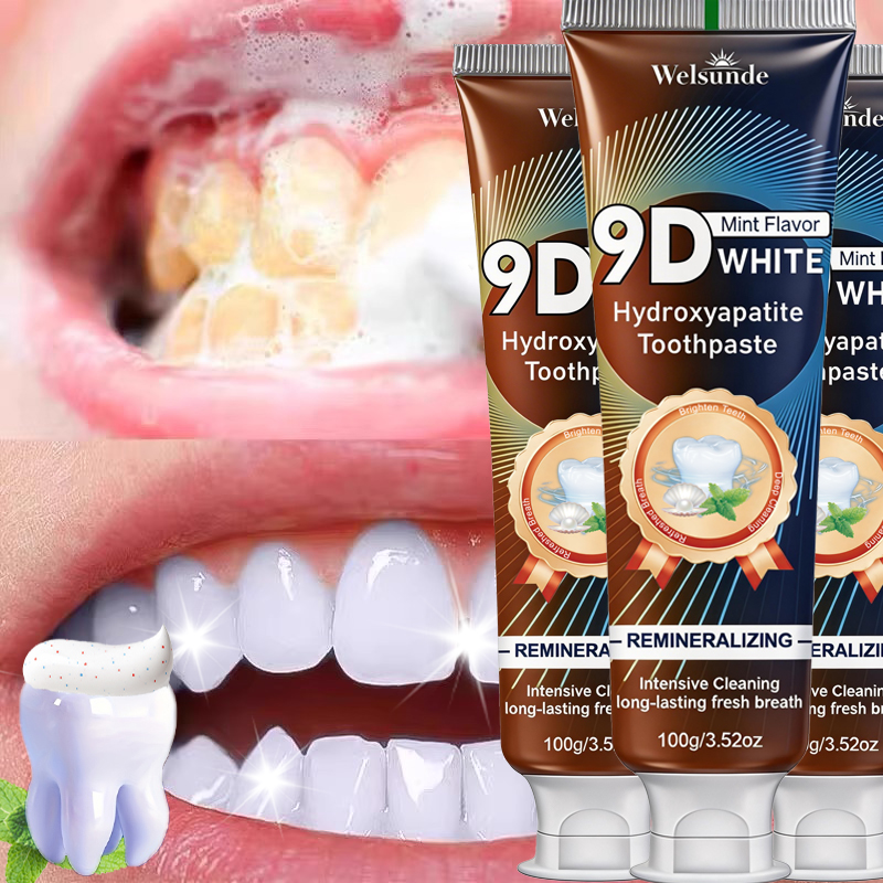9D 화이트 민트향 하이드록시아파타이트 재광화 치약,  - Remineralizing Toothpaste 리뷰 및 가격