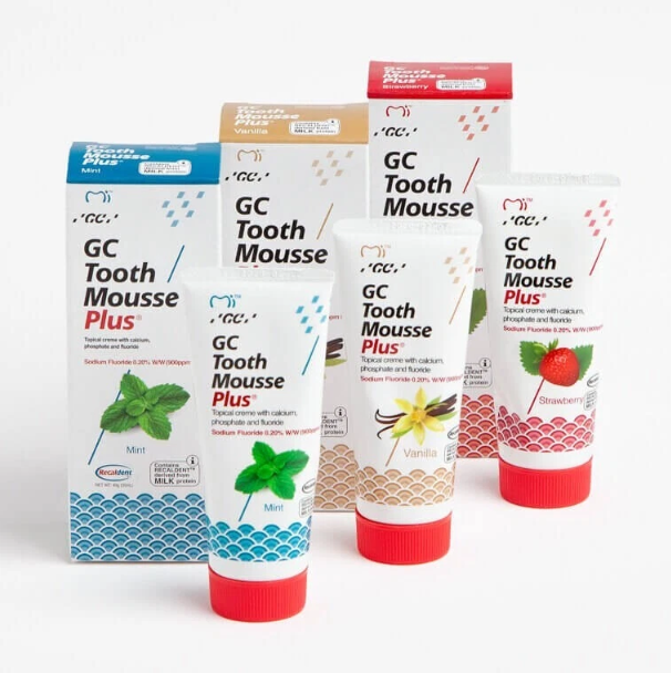 40g 딸기 민트 맛 무스 치약 치아 무스 플러스 치과 - Remineralizing Toothpaste 리뷰 및 가격