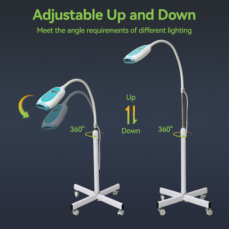 50W 치과용 터치스크린 3색 치아 미백기 냉광 램프  - Teeth Whitening With Led Light 리뷰 및 가격