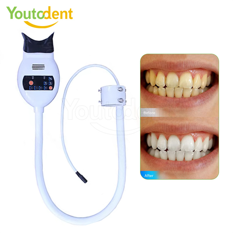 전문 치과용 3색 광 램프 치아 미백기 미백 촉진 장치 - Teeth Whitening With Led Light 리뷰 및 가격