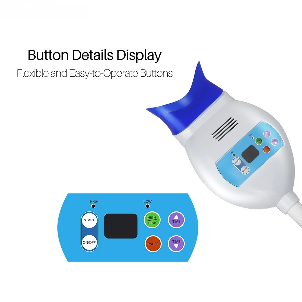 데스크탑 치아 미백 냉광기 8 LED 3색 조절 가능  - Teeth Whitening With Led Light 리뷰 및 가격