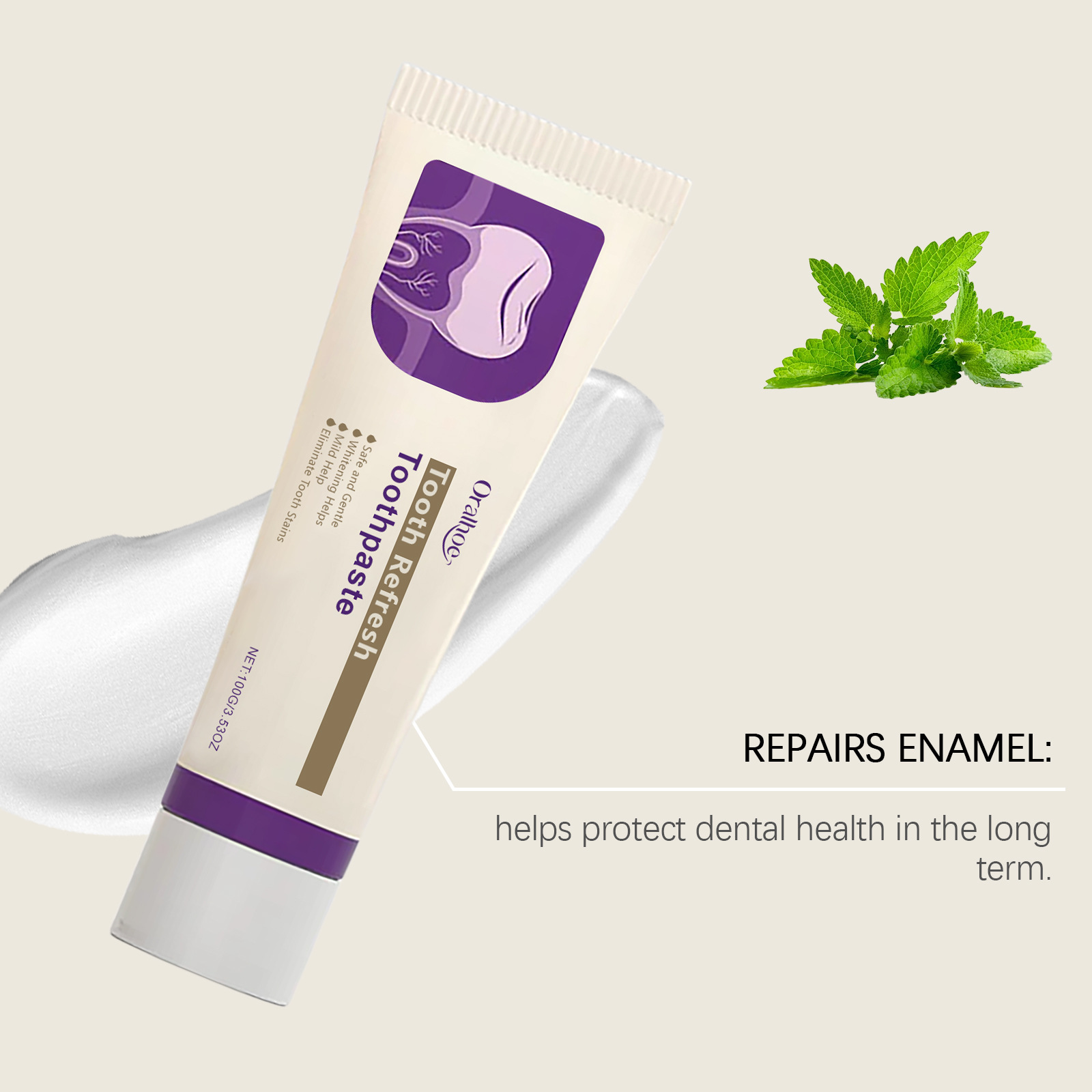 치아 리프레시 치약 화이트닝 상쾌한 숨결 집중 얼룩 제 - Remineralizing Toothpaste 리뷰 및 가격