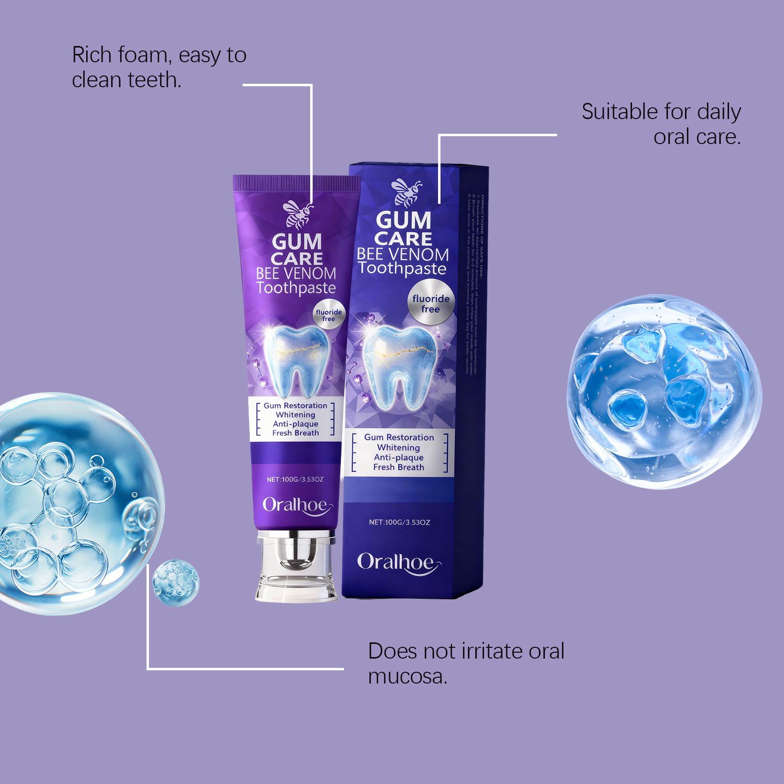 꿀벌독 치약 치아 미백 잇몸 회복 에나멜 보호 민감한  - Remineralizing Toothpaste 리뷰 및 가격