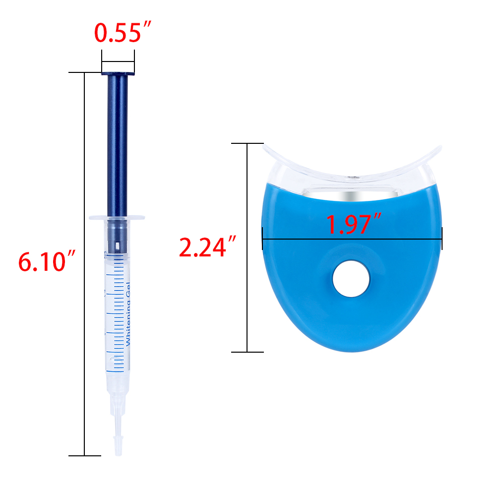 1 세트 치아 미백 44% 과산화물 치과 표백 시스템  - Teeth Whitening Zoom 리뷰 및 가격
