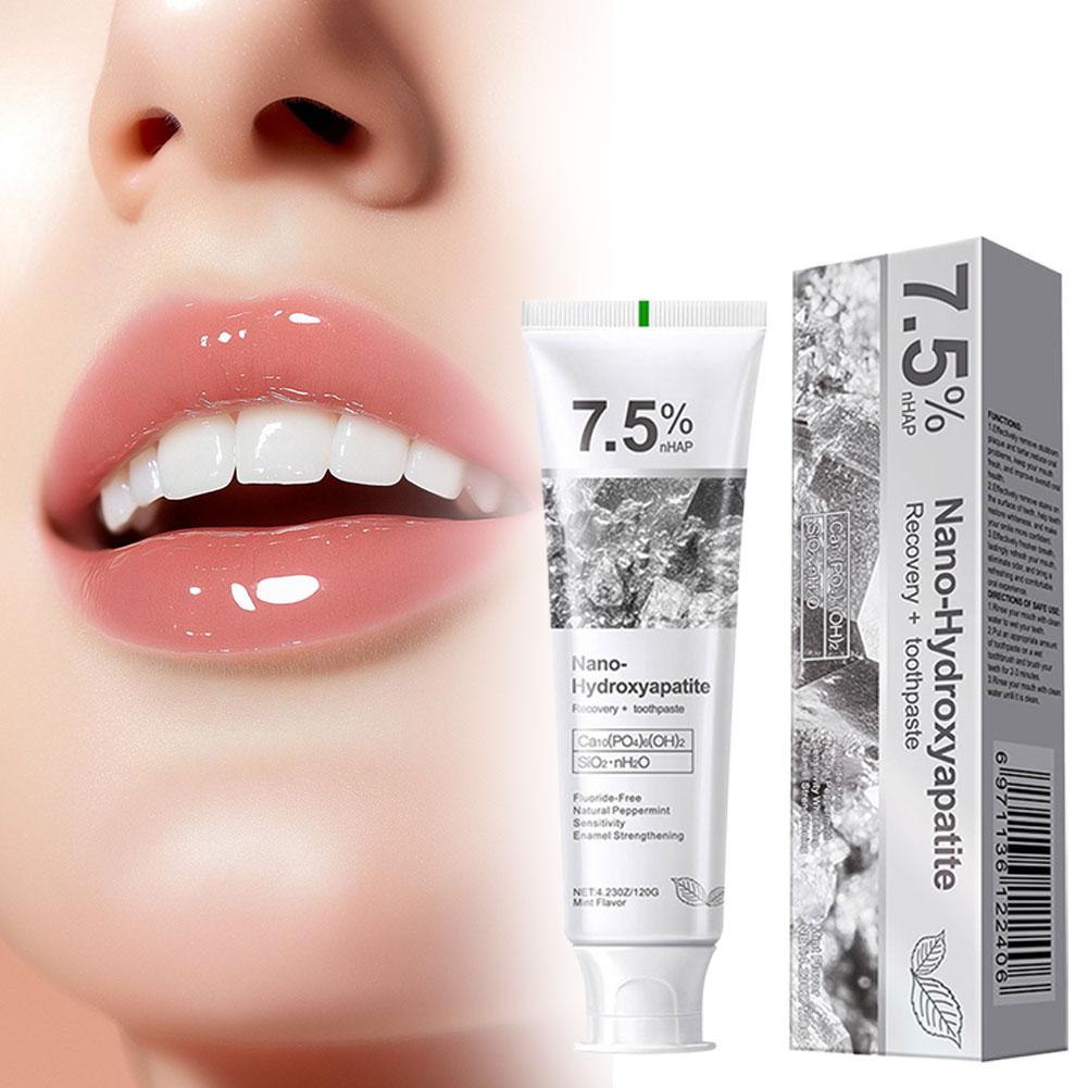 7.5% 나노 하이드록시아파타이트 치약 화이트닝 순한  - Remineralizing Toothpaste 리뷰 및 가격