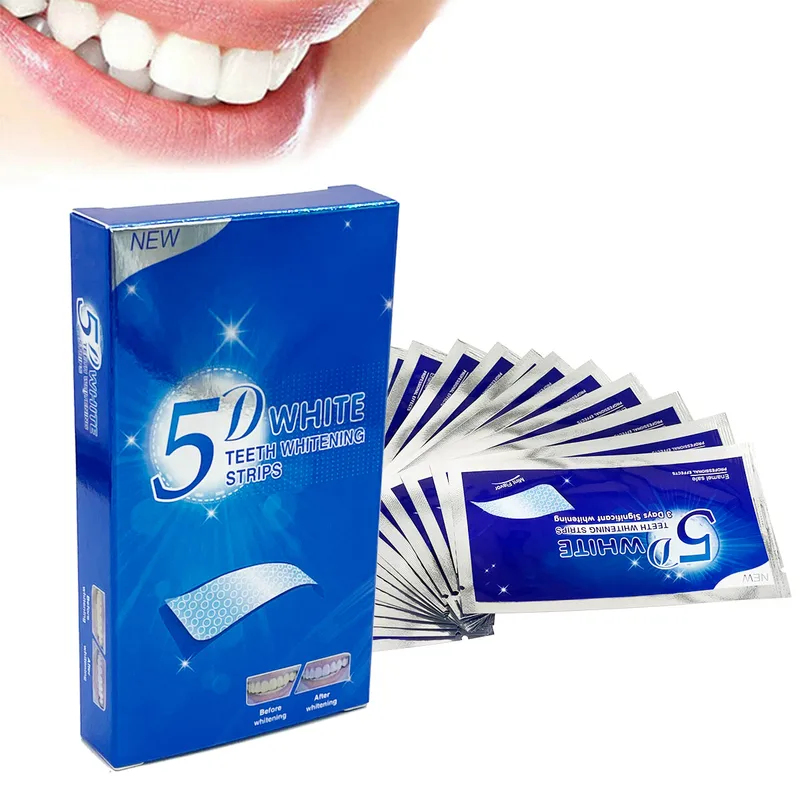 1-12pcs 5D 화이트닝 치아 스티커 화이트 치아  - Teeth Whitening Near Me 리뷰 및 가격