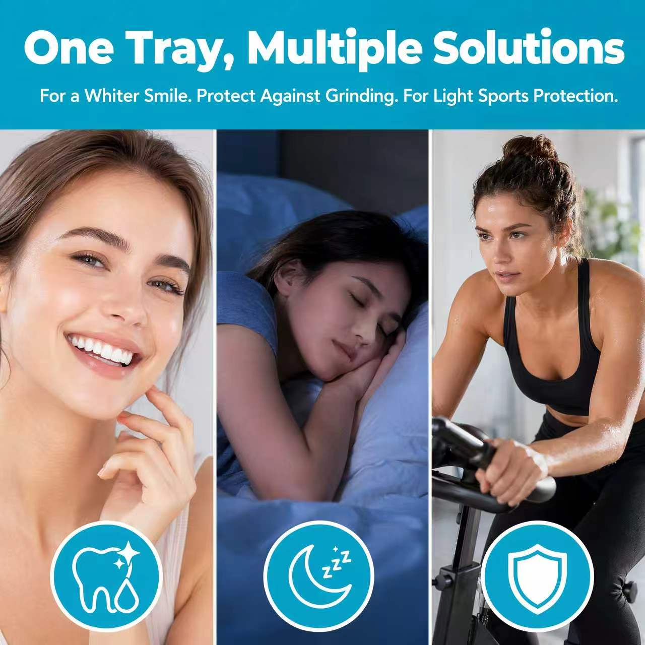 2/4/10Pc 실리콘 마우스 가드 치아 보호대 브루시 - Teeth Whitening For Trays 리뷰 및 가격