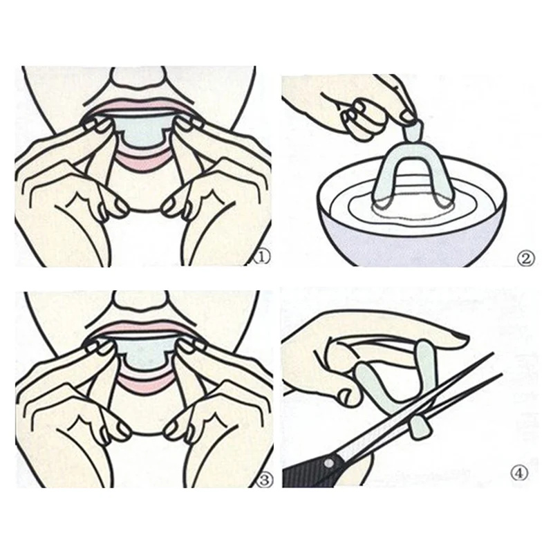 1/8pc 마우스 가드 EVA 치아 보호기 야간 가드  - Teeth Whitening For Trays 리뷰 및 가격