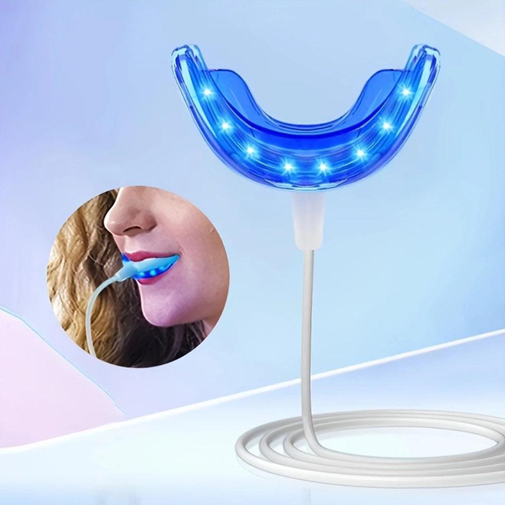 치아 미백 촉진기 스마트 LED 블루 라이트 휴대용 U - Teeth Whitening Gum 리뷰 및 가격