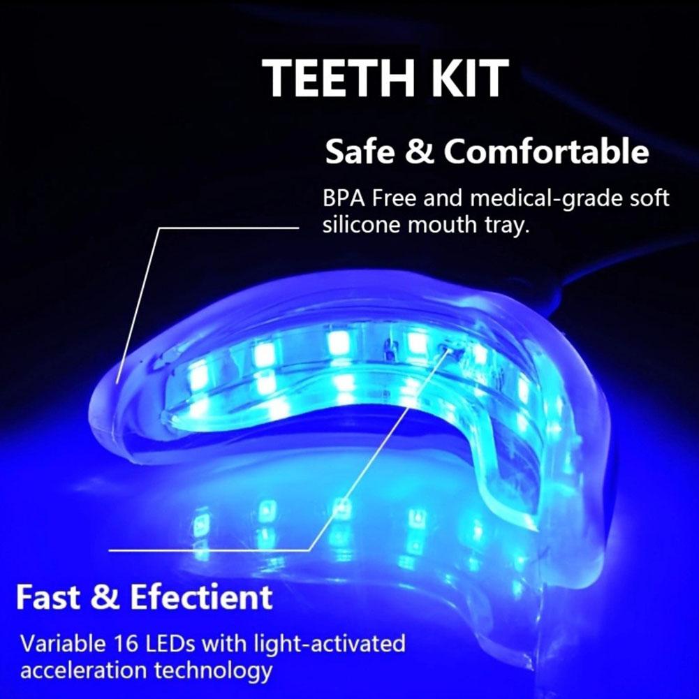 치아 미백 촉진기 스마트 LED 블루 라이트 휴대용 U - Teeth Whitening Gum 리뷰 및 가격