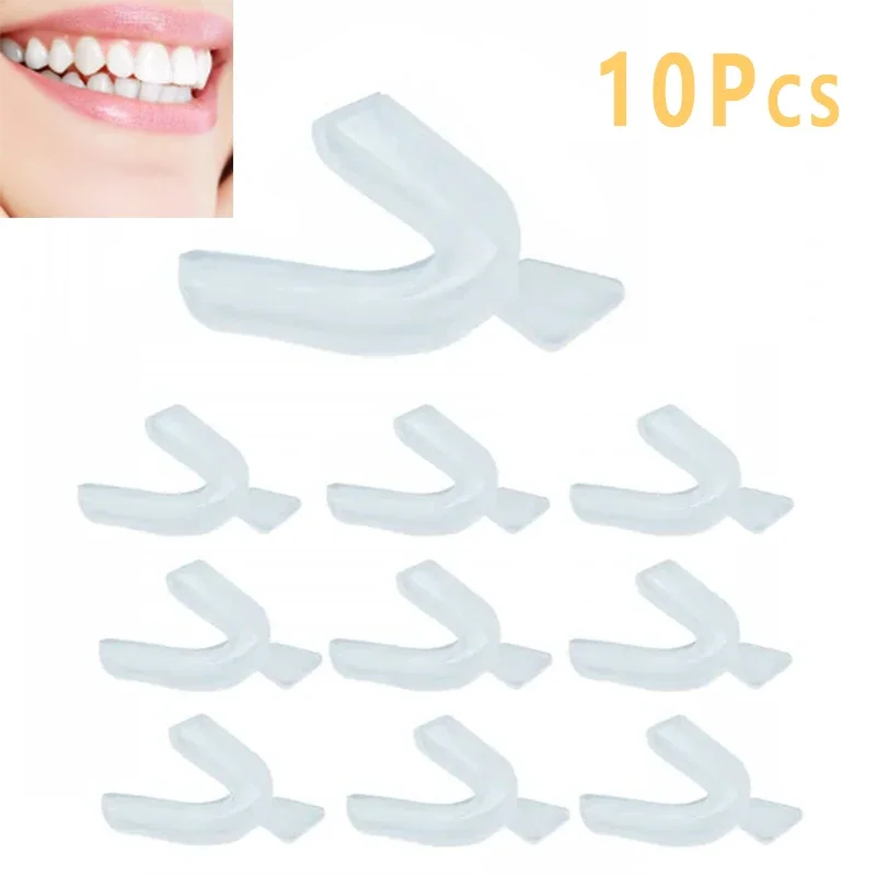 10개입 실리콘 마우스 가드 치아 미백 보호기 야간 마 - Teeth Whitening For Trays 리뷰 및 가격